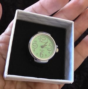Green Ring Watch- Brand New